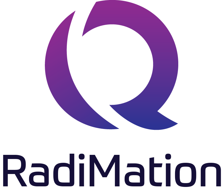 Raditeq Logo Standard vert. RadiMation®