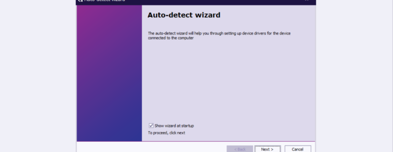RadiMation Auto Detect Feature