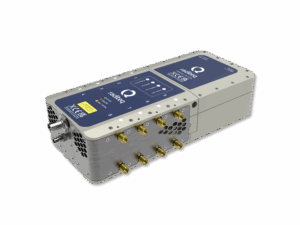 RadiLink RF Optical Link – compact device for CISPR 25 testing with fiber-optic ports and rugged design